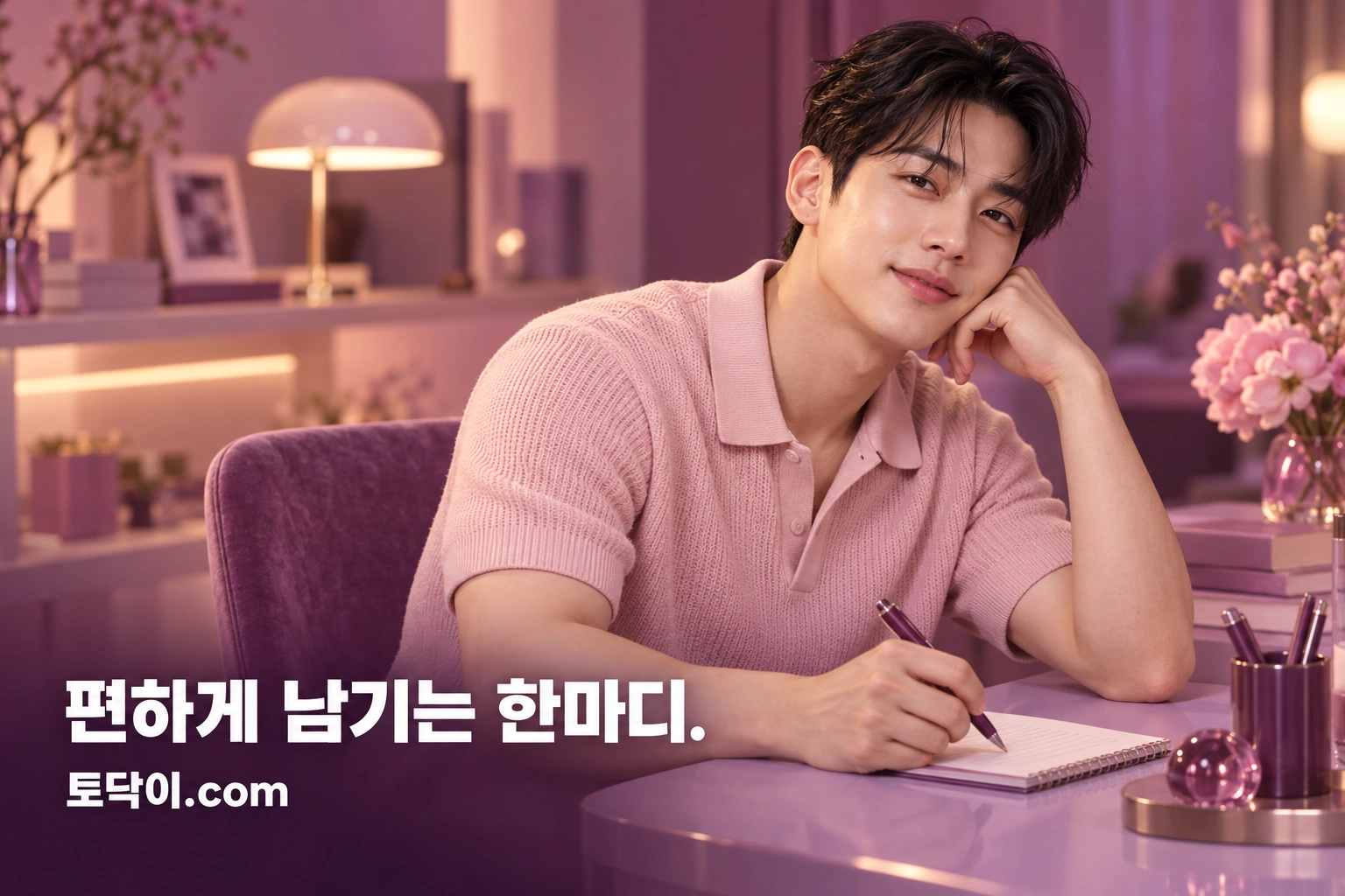 편하게 남기는 한마디, 브랜드 게시판 연출 이미지